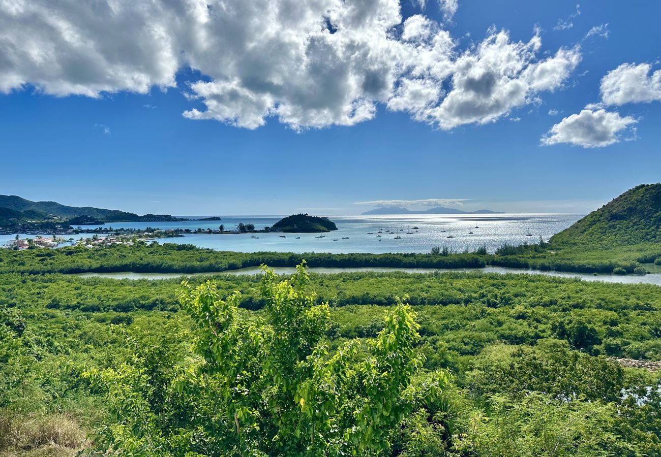 Villa in Jolly Harbour - Tranquil Hillside Escape